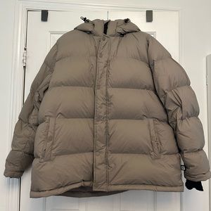 Original Modern Taupe Super Puff Jacket